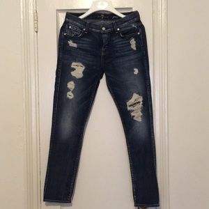 7 For All Mankind Josefina skinny boyfriend jeans